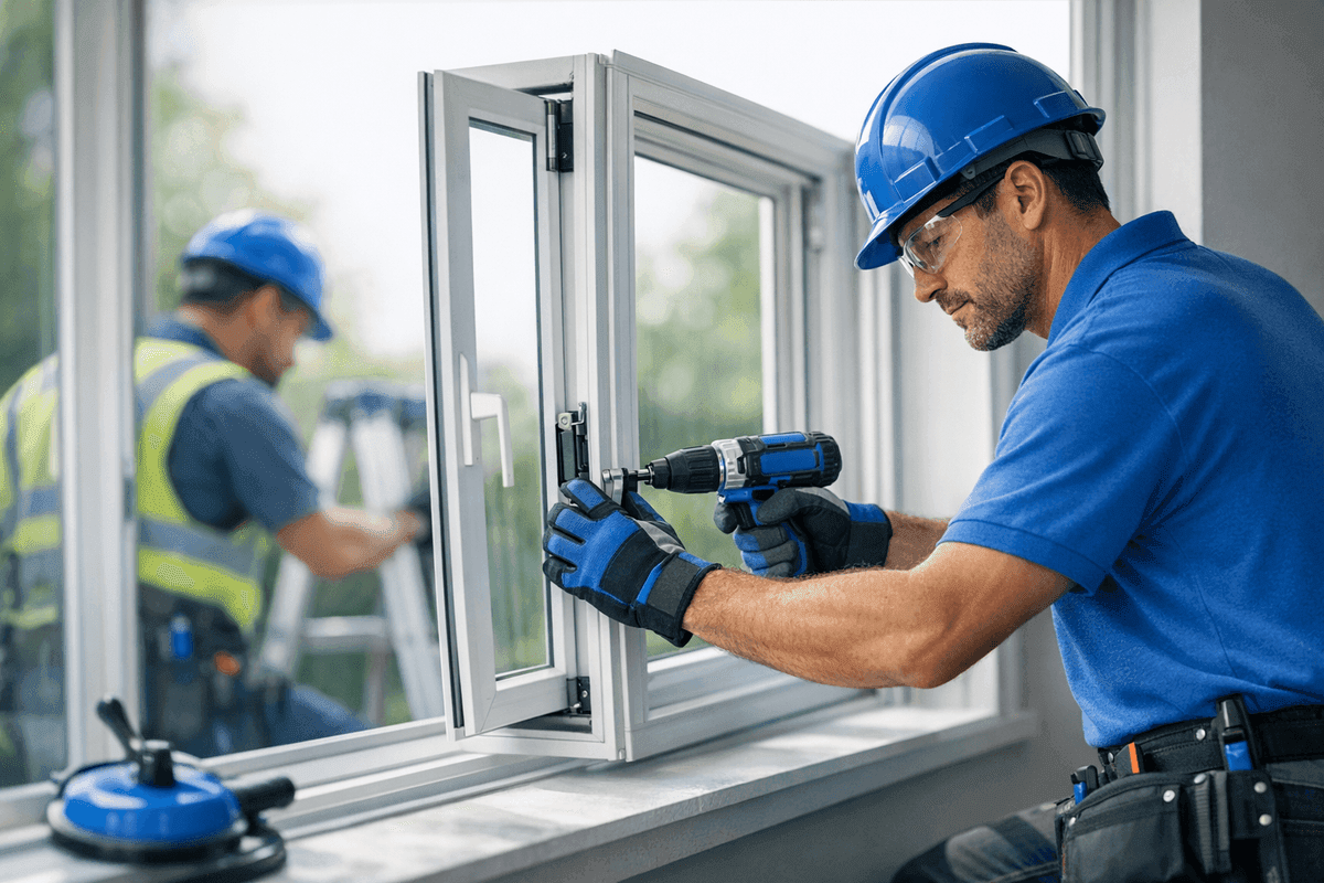 Casement Window Installation service by Window Solutions