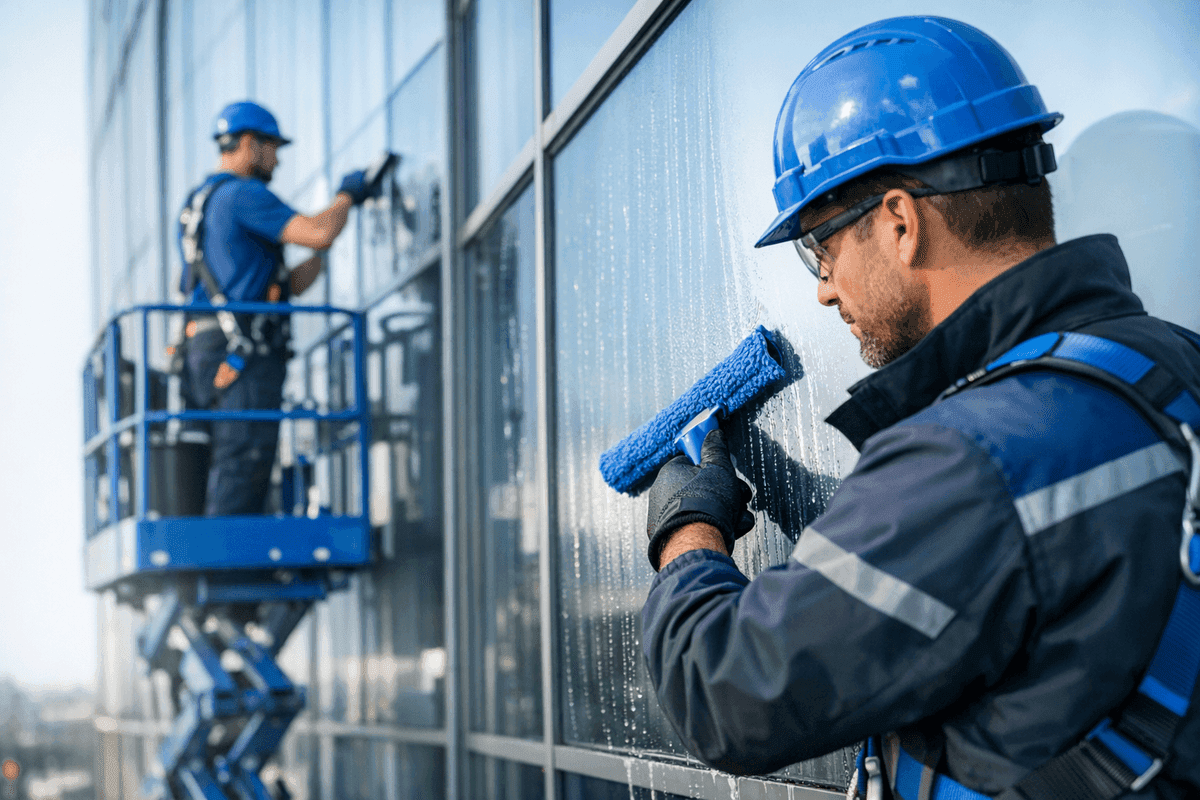 Commercial Window Services service by Window Solutions