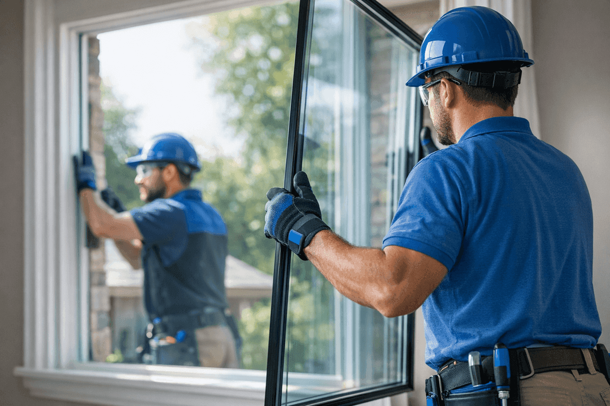 Residential Window Services service by Window Solutions