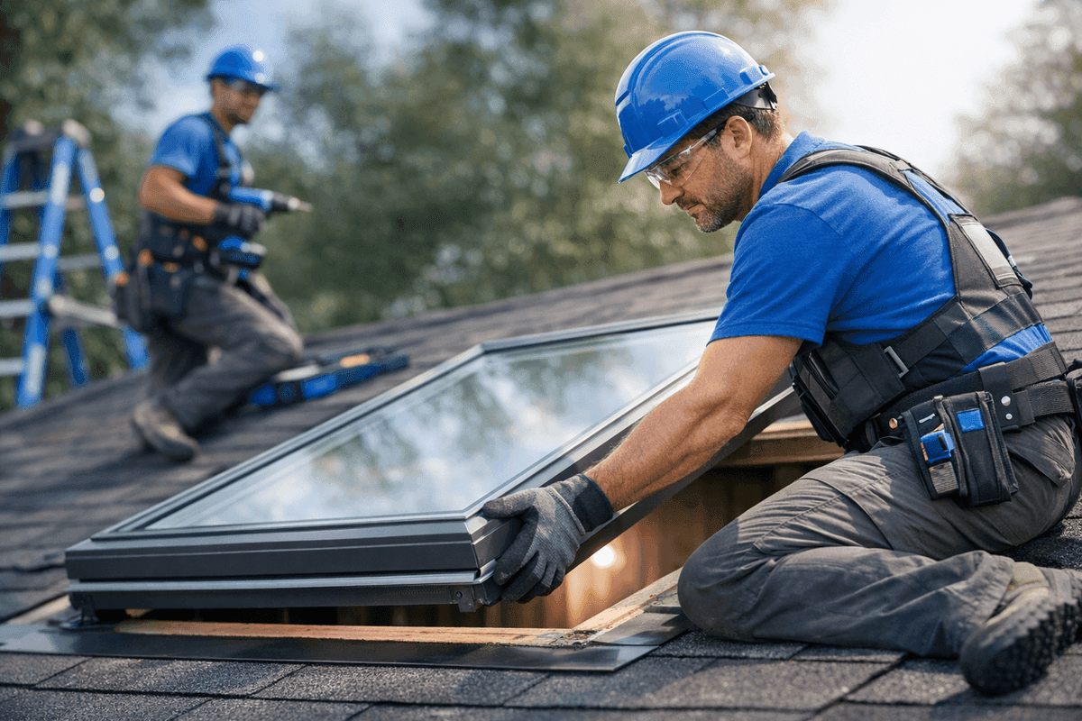Skylight Installation service by Window Solutions